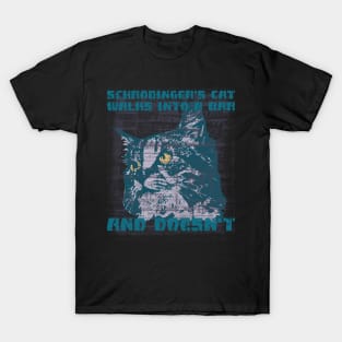 Schrodinger's Cat Science Math T-Shirt